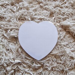 Kõrgläikega külmkapimagnet süda 9,5 x 9,5cm