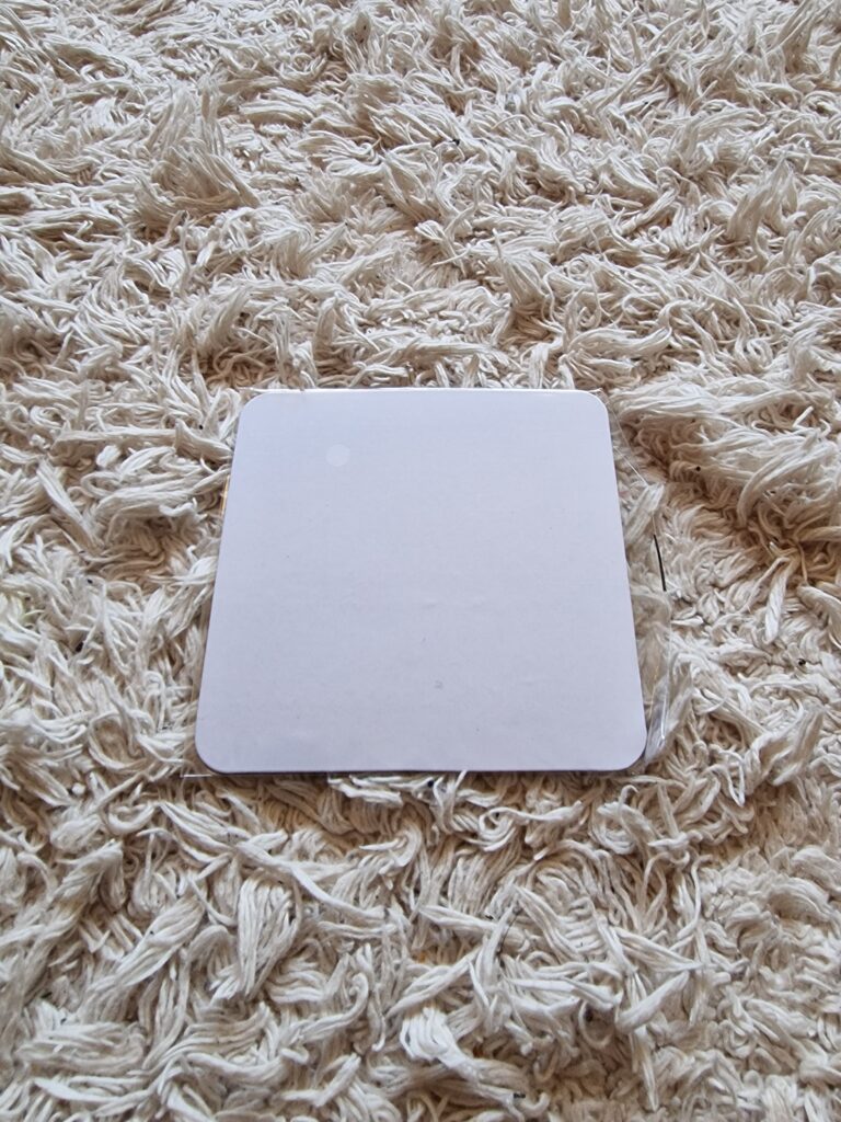 Kõrgläikega külmkapimagnet 9,5 x 9,5cm