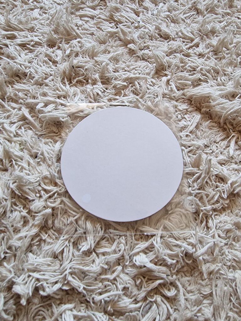 Kõrgläikega külmkapimagnet ümar 9,5 x 9,5cm